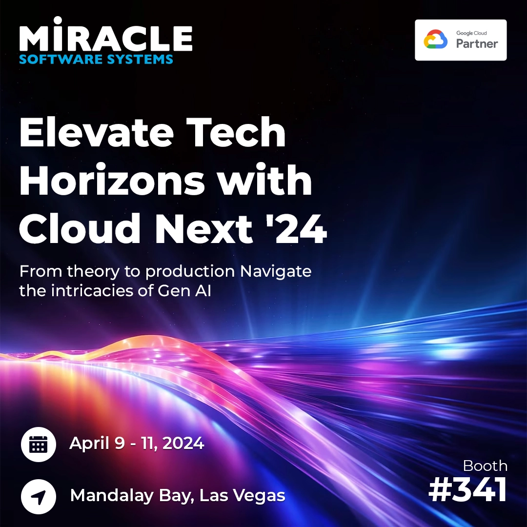 Google Cloud Next ‘24 Miracle Software Systems