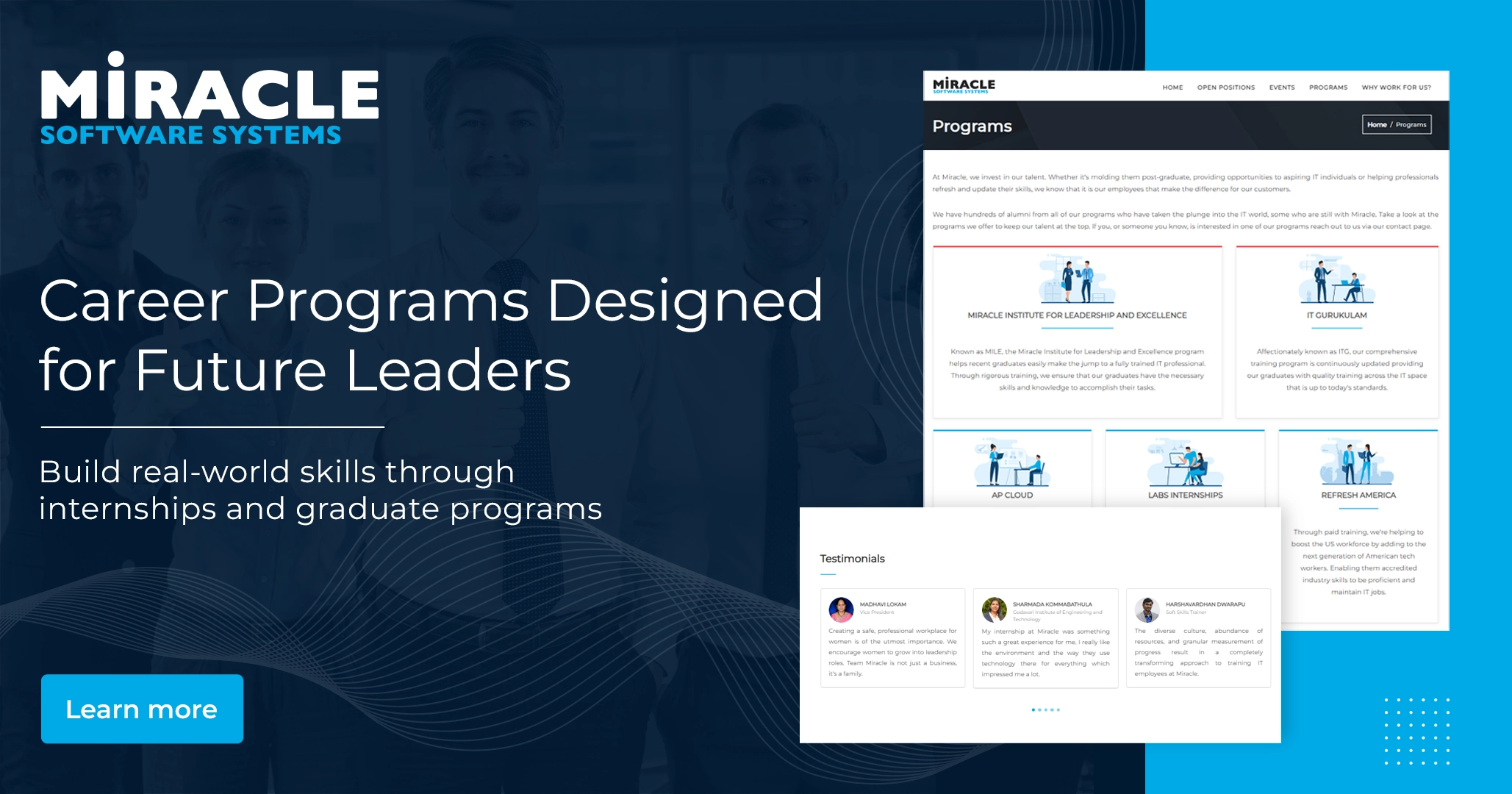 Career Development Programs at Miracle Software Systems