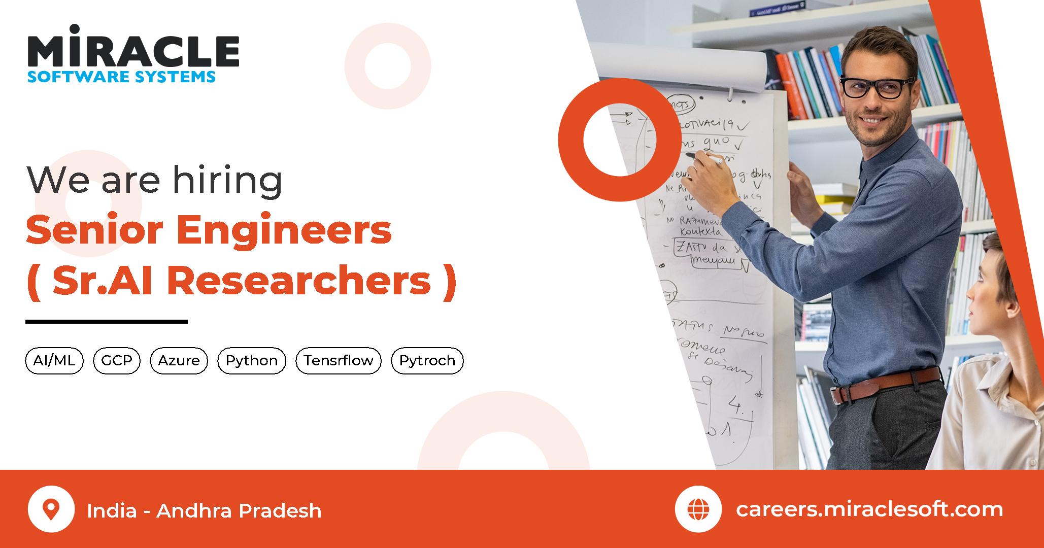 Open Positions | Job Vacancies | US Vacancies : Miracle Software Systems