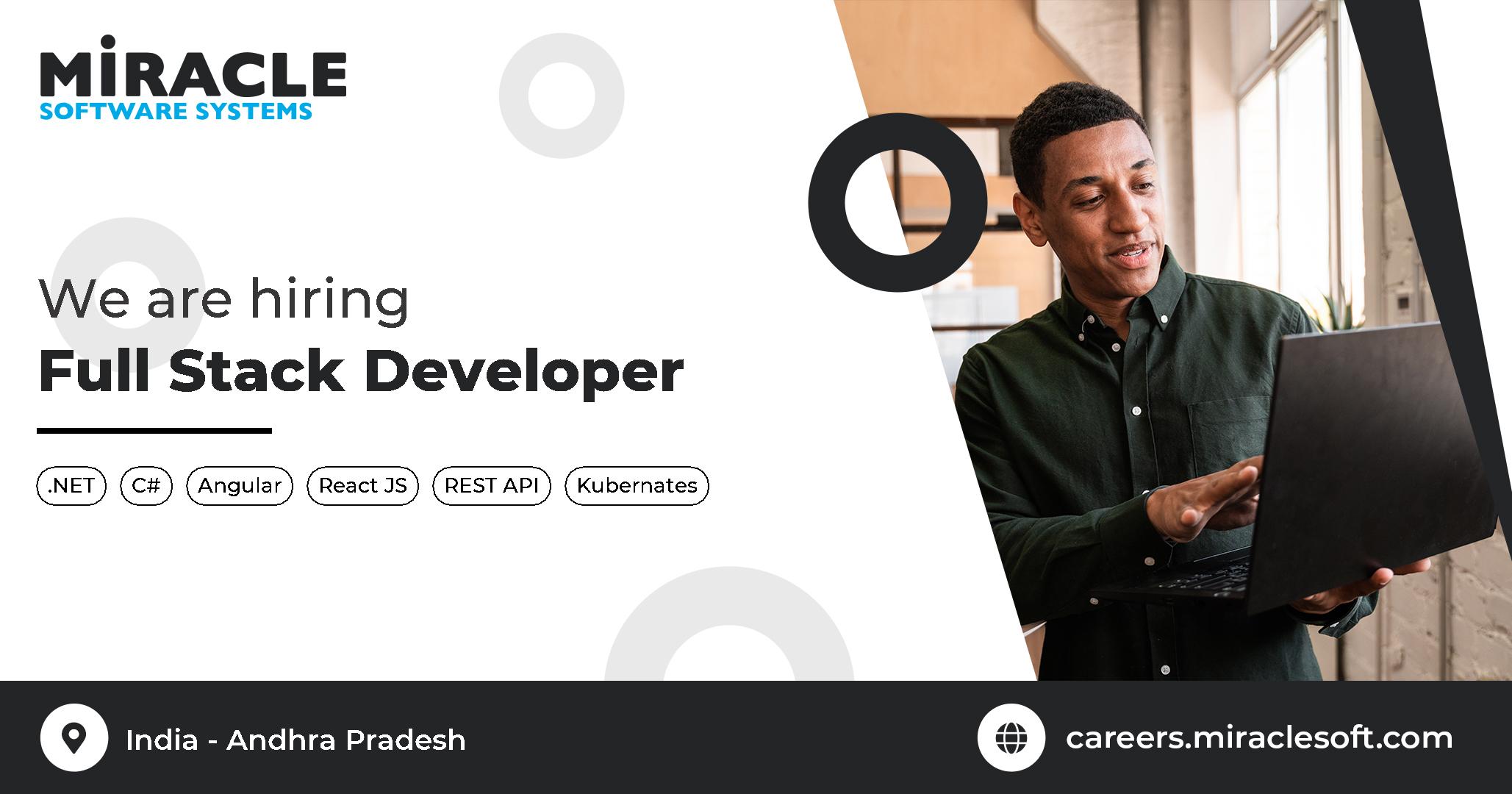 Open Positions | Job Vacancies | US Vacancies : Miracle Software Systems