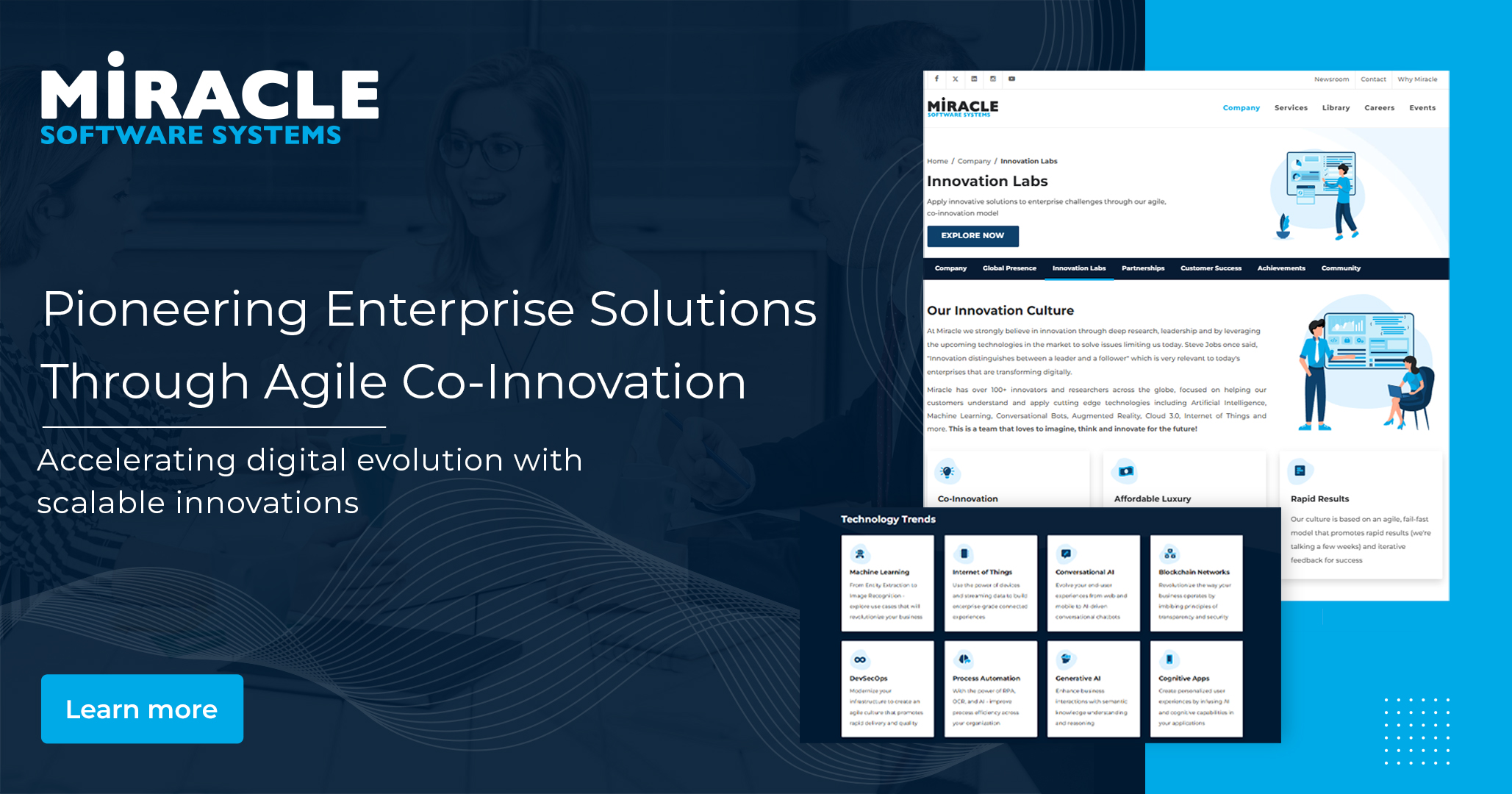 Innovation Labs | Miracle Software - AI, Cloud & Emerging Technologies