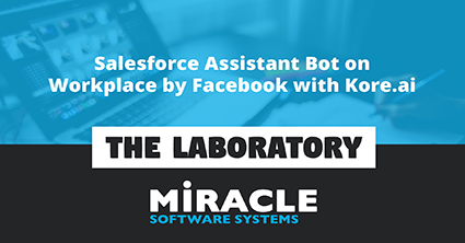 Video | Salesforce Assistant Bot on Workplace by Facebook with Kore.ai
