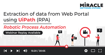 Webinar | The Labs Teach - Extraction of data from Web Portal using ...